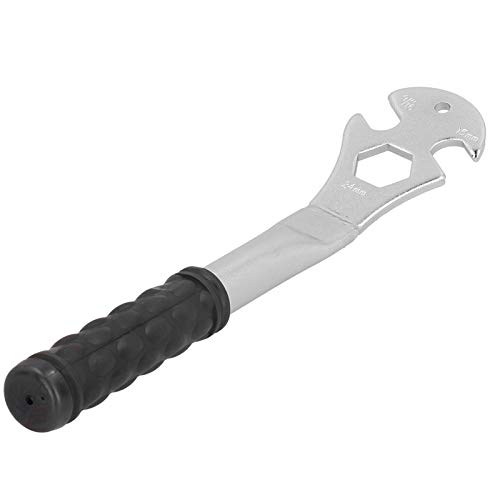 Alomejor Fahrrad -Pedal -Schraubenschlüssel Langgangsschlüssel für Effiziente Pedalinstallation und Entfernung Scooter Ergonomisches Design Legierung Stahl von Alomejor