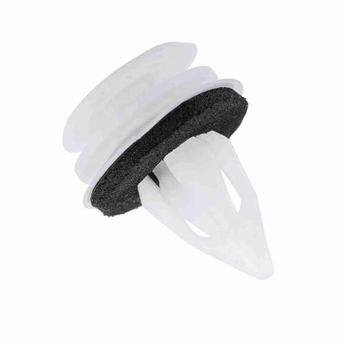 Alomejor Fixe Plastikanpassung für die Passform für Mini-Türplattenverkleidungsklammern Montagehalter Klinknagel Kit Rostresistente Passform für Mini-für- und Hintertüren (Fünfzig Pack) von Alomejor