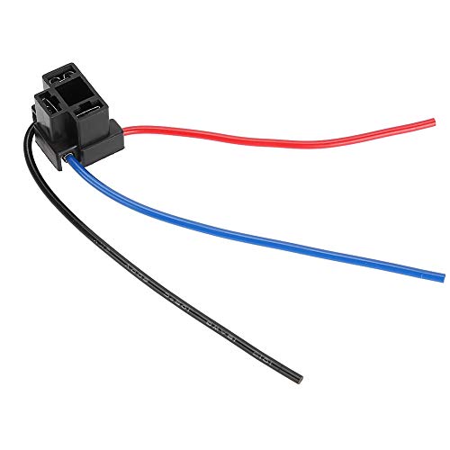 Alomejor H4-Scheinwerferkabelbaum-Stecker-Steckdose für Scheinwerfervorbereitung, 3-Draht-Anschluss von Alomejor