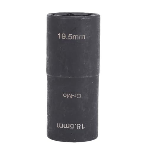 Alomejor Impact Lug Nuss -Entfernungstool für Automobilreparatur, Flip -Lug Nuss Sockel 18,5 Mm 19,5 Mm Doppelt Geendeter Remover für Radmuttern Alomejor Impact Lug Nuss -Entfernungstool für Automobilreparatur, Flip -Lug Nuss Sockel 18,5 Mm 19,5 Mm Doppelt Geendeter Remover für Radmuttern von Alomejor