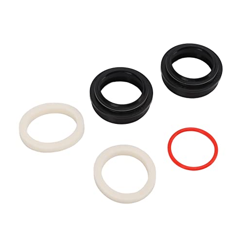 Alomejor Kit mit Niedriger Reibungsdichtung, Kit aus Staubwischlern, Schaum- oder Ringring für die Gabelaufhängung, Geeignet für Fahrradgabel, Gummi Material Geeignet von Alomejor