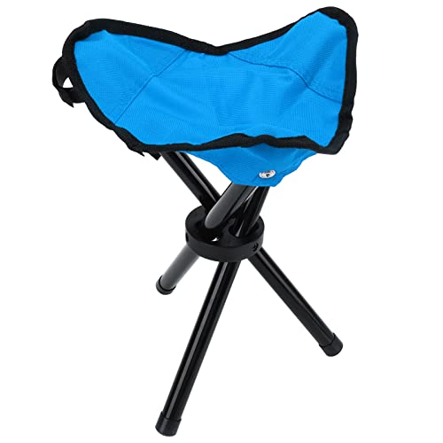 Alomejor Klappende Camping -Leichtpall -Ständer an der Außenseite des Reise (Blue) von Alomejor