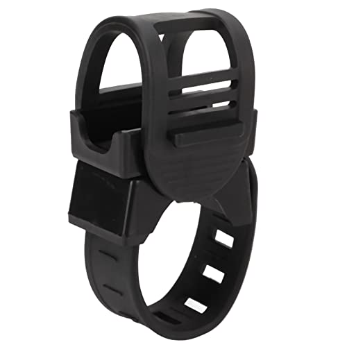 Alomejor Klemme/Halter von Fahrradbeleuchtung in Haltbarer Kunststoff in LED -Taschenlampen für Radfahrer Verstellbar von Alomejor