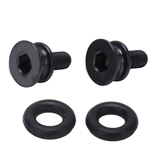 Alomejor Legierungsschrauben Geschwindigkeit Hochgeschwindigkeitskraft für Schreth -Legierung Zur Manipulation von M8x15 Mm Festgelegt (Black) von Alomejor
