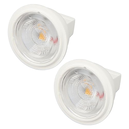 Alomejor MR11 LED -LAMPS Einfache Lampeninstallation von High Hellness Projector für Studiengeschäfte, 2pcs (Warmes Licht) von Alomejor