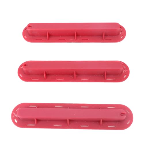 Alomejor PVC Surfboard Finbox Set für eine Verbesserte Leistung auf Wasser für Paddel -Boarder -Material: PVC (Rot) von Alomejor