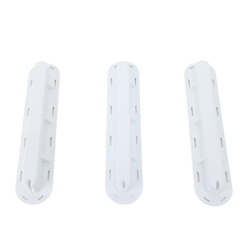 Alomejor PVC Surfboard Finbox Set für eine Verbesserte Leistung auf Wasser für Paddel -Boarder -Material: PVC (White) von Alomejor