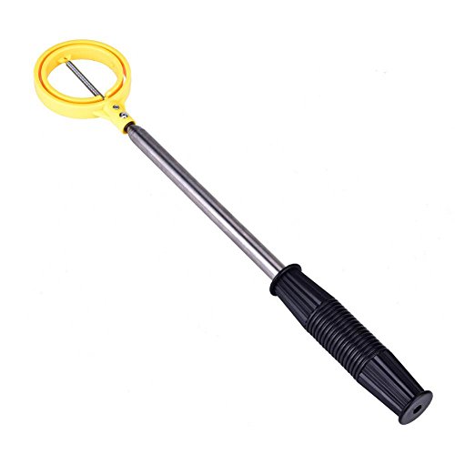 Alomejor Picker Praktische Teleskopantenne Ball Retriever Golfball Pick-Up Werkzeug Executive Kompakt Ball Retriever für 2 Farben(Gelb) von Alomejor
