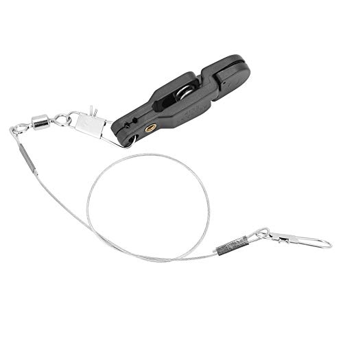 Alomejor Power Grip Release Clip Board Mast Release-Clip mit B-Form-Pin und Stahl Angelschnur Alomejor Power Grip Release Clip Board Mast Release-Clip mit B-Form-Pin und Stahl Angelschnur von Alomejor
