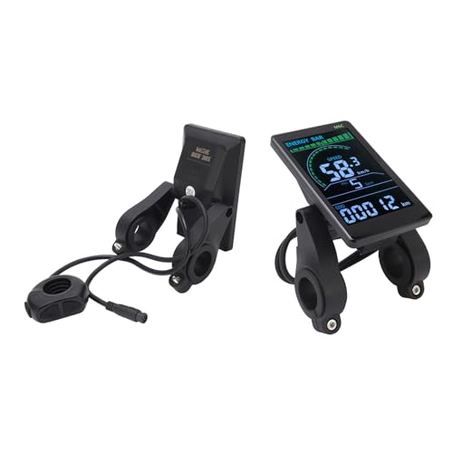 Alomejor Premium ABS -Elektrofahrrad -LCD Display Messgerät Leichtes Bedienfeld für eine Bequeme Überwachung für 24 V 36 V 48 60 Alomejor Premium ABS -Elektrofahrrad -LCD Display Messgerät Leichtes Bedienfeld für eine Bequeme Überwachung für 24 V 36 V 48 60 von Alomejor