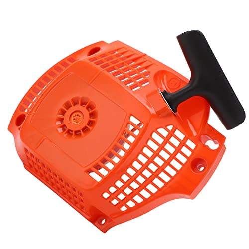 Alomejor Pull Starter Rückstoßstarter -Rückspulen -Starter Anordnung für 435 435E Kettensäge mit ABS Metallstabilkonstruktion Ersetzbarer OEM 504597002 von Alomejor
