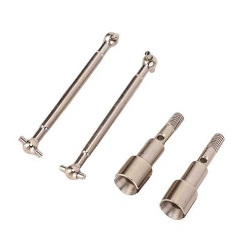 Alomejor RC Metal Heckantriebswelle, Allmetal-Hundeknochenachse-Upgrade für SCY 18101pro, 18103pro Hochgeschwindigkeits- und Driftauto von Alomejor