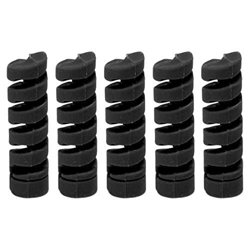 Alomejor Schutzkabel -Schalthebel -Bremskabel Schutzkabel für 4 Bis 5 Mm, 5 minütiger Packung von (Black) von Alomejor