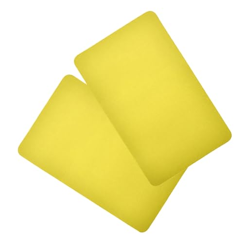 Alomejor Square Kit Patch Patch für Kanus in Kajaks, Mühelose Anwendung für Kanus, 2pcs (Yellow) von Alomejor
