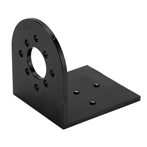 Alomejor Stabile Aluminium -Legierung RC Bürstloser Motorsitz CNC Verarbeiteter Motorbasishalter für 4082 5055 Motoren, Verbesserung der Leistung für RC -Autos Enthusiasten (BLACK) von Alomejor