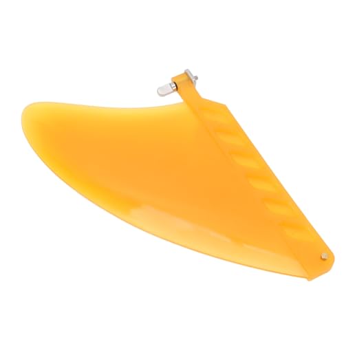 Alomejor Surfboard Flossensteuerstabilität Surfboard Fin Tail TPU Material Leichtes Impact Proof Verbesserung des ästhetischen Designs für Longboard (Yellow) von Alomejor
