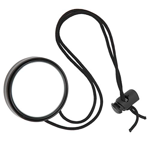 Alomejor Taucherspiegelreinigung der Visuellen Linse, die Am D -Ring oder BC für Unter Wasser Explosive Absglass -Objektive Hängen (Black) von Alomejor