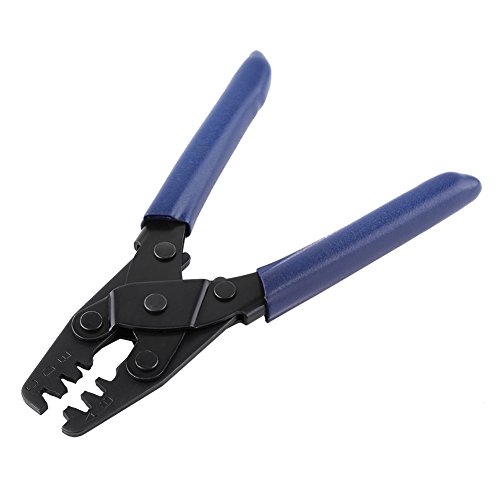Alomejor Terminalverdrahtungskabelbaumkrimpstil Open Style Crimper für Vollständig Isolierte Hintern-Terminals 22-10 AWG Integraler Schloss Selbstlösender Mechanismus Alomejor Terminalverdrahtungskabelbaumkrimpstil Open Style Crimper für Vollständig Isolierte Hintern-Terminals 22-10 AWG Integraler Schloss Selbstlösender Mechanismus von Alomejor