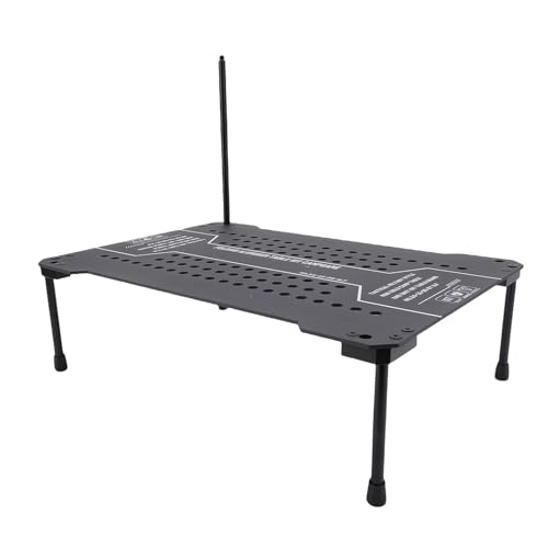 Alomejor Tragbarer IGT -Barbecue -Tisch Feine Handwerkskunst und Modulares Design, Faltbare IGT Tisch für Essen Im Freien und Kochbegeisterte von Alomejor