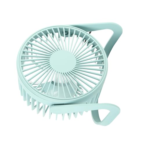 Alomejor Umfangreiches USB -NESNEEL KLEED USB Office Fan Mini Tischfan Coling für das Haus (hellblau) von Alomejor