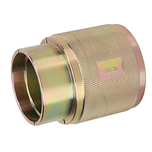 Alomejor Universal Motorcycle Split Design Gabel Dichtungsfahrzeug Haltbarer Kohlenstoffstahl Zum Ersetzen der Installation für Herkömmliche oder Umgekehrte Frontgabel (35/36 mm) von Alomejor