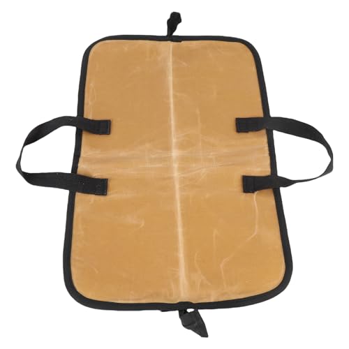 Fork Halter Chef Tool Bag Canvas Chef Tool Wrap Bag Organizer Outdoor Travel Tragbare Werkzeugverpackung für Küchenutensilien (2) von Alomejor