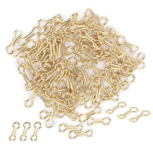 Alomejor Sinker Eyes 300PCS Karpfen Angeln Draht Augen Fishing Gr??e S M Lange ?Sen Schraube Sinker Eyes Design von Alomejor