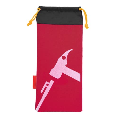 Zelt Peg Bag Camping Tragbare Stakes Hammer Nageltasche für Wandern Camping Hämmer Accessoris(Rot) von Alomejor