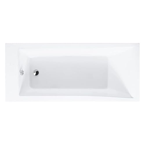 Aloni Acryl-Badewanne Weiß (TxBxH) 170 x 70 x 60 cm von Aloni