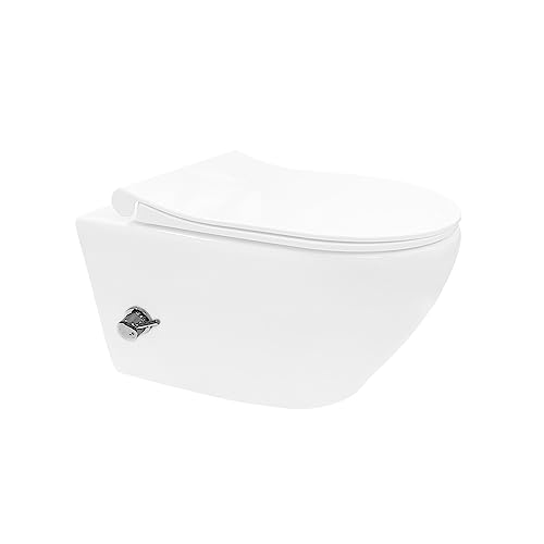 Spülrandlos Hänge Dusch Wand WC integrierte Armatur Taharet Bidet Toilette von Aloni