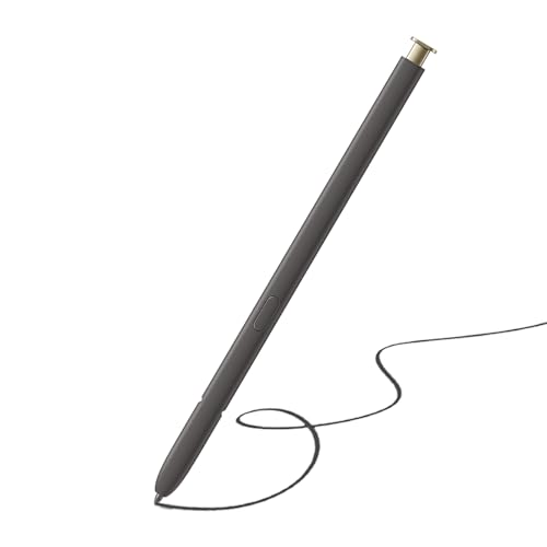 Galaxy S24 Ultra Eingabestift ohne Bluetooth-Ersatz für Samsung Galaxy S24 Ultra 5G Touch-Stylus-Stift (Gelbgold) von Alovexiong