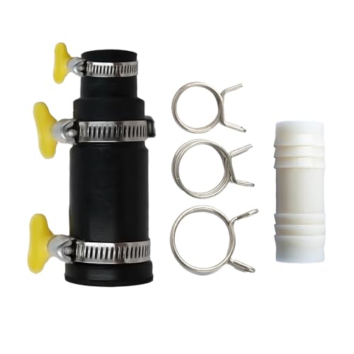 Geschirrspüler-Ablaufschlauch-Adapter-Set mit Einlassanschluss, Schlauchschelle und Federklemmen, Geschirrspüler-Anschluss-Set, kompatibel mit Insinkerator-Müllentsorgungen Geschirrspüler-Ablaufschlauch-Adapter-Set mit Einlassanschluss, Schlauchschelle und Federklemmen, Geschirrspüler-Anschluss-Set, kompatibel mit Insinkerator-Müllentsorgungen von Alovexiong