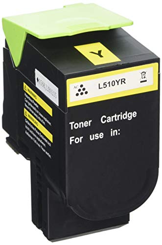 Alpa-Cartridge 80 C2HY0 wiederaufbereitete Laser-Tonerkartusche für Lexmark 80 C2HY0 – Gelb von Cartritech