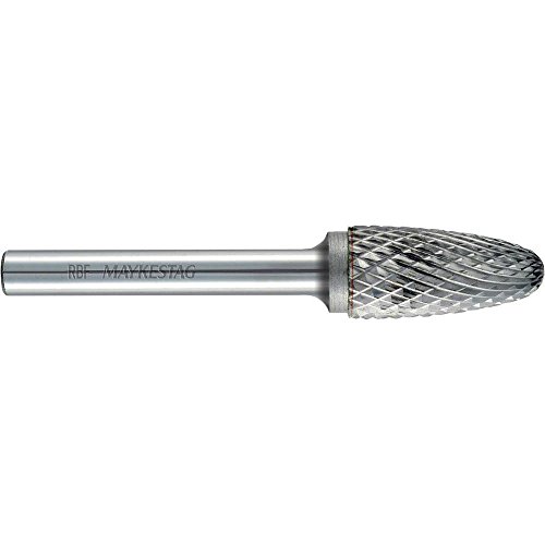 Alpen 788606106100 Hartmetall-Frässtift Rbf 6 S6 6x50mm SB von Alpen