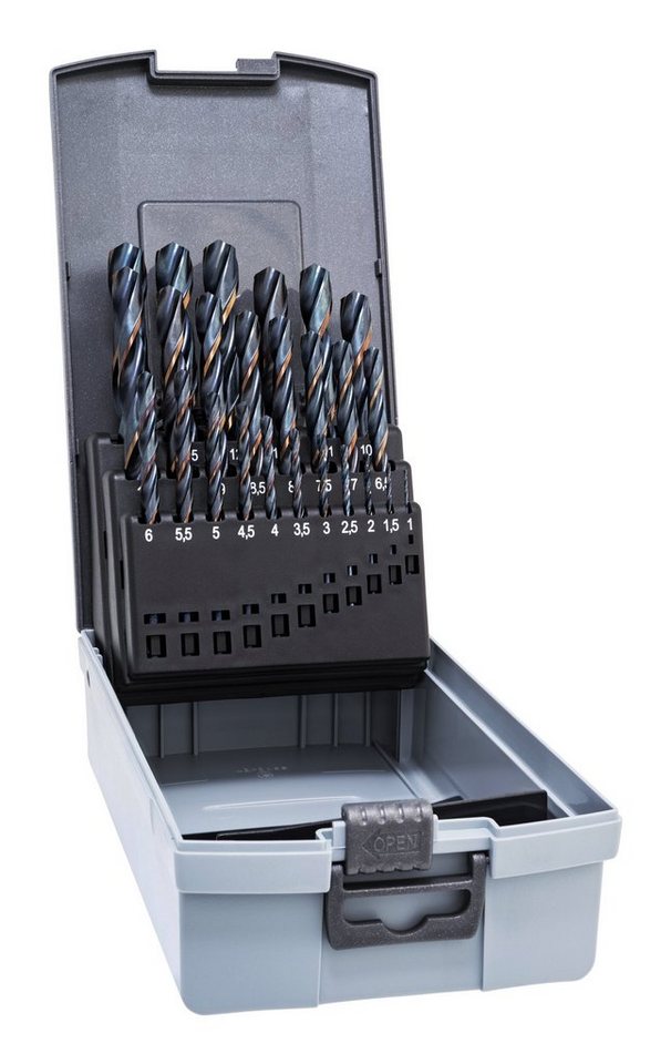 Alpen Holzbohrer, Spiralbohrer D338N HSS 1-13,5 mm stg von Alpen