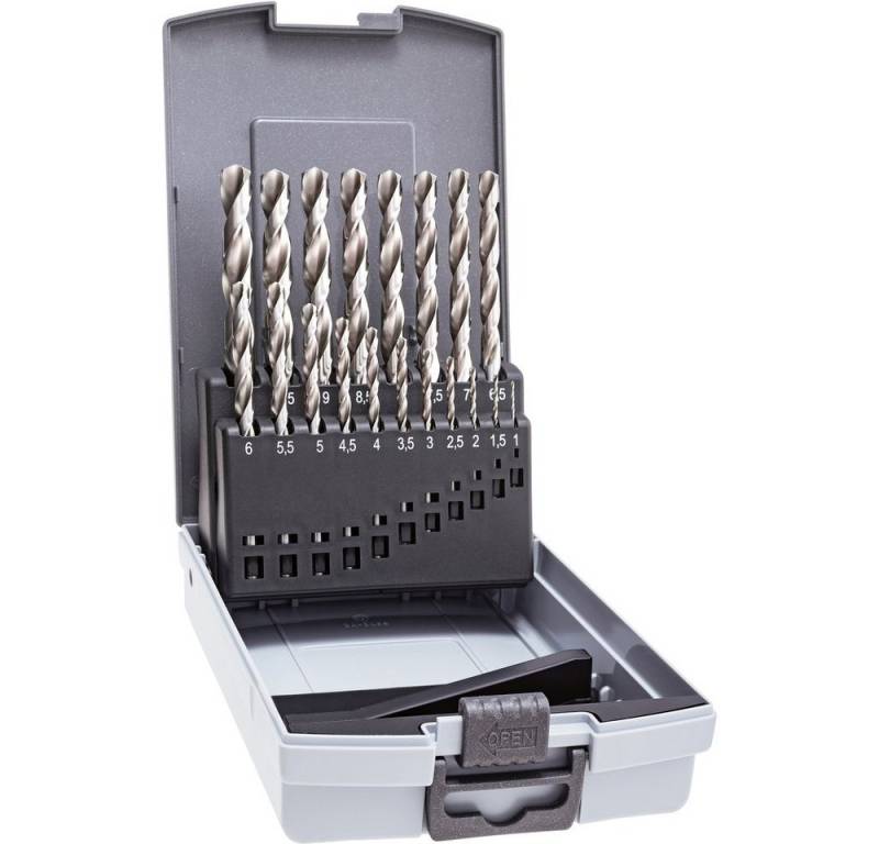 Alpen Metallbohrer Alpen 0000110319100 HSS Metall-Spiralbohrer-Set 19teilig Zylinders Alpen Metallbohrer Alpen 0000110319100 HSS Metall-Spiralbohrer-Set 19teilig Zylinders von Alpen