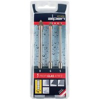 Profi Glas atm 3 0028900003100 Glasbohrer-Set 3teilig 5 mm, 6 mm, 8 mm 1/4' (6.3 mm) 1 St. - Alpen von Alpen