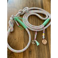 Retrieverleine - Bunt Pastell von AlpenDog