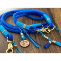 Tauset -Tauleine Und Halsband Mit Namenskettchen Tauset -Tauleine Und Halsband Mit Namenskettchen von AlpenDog