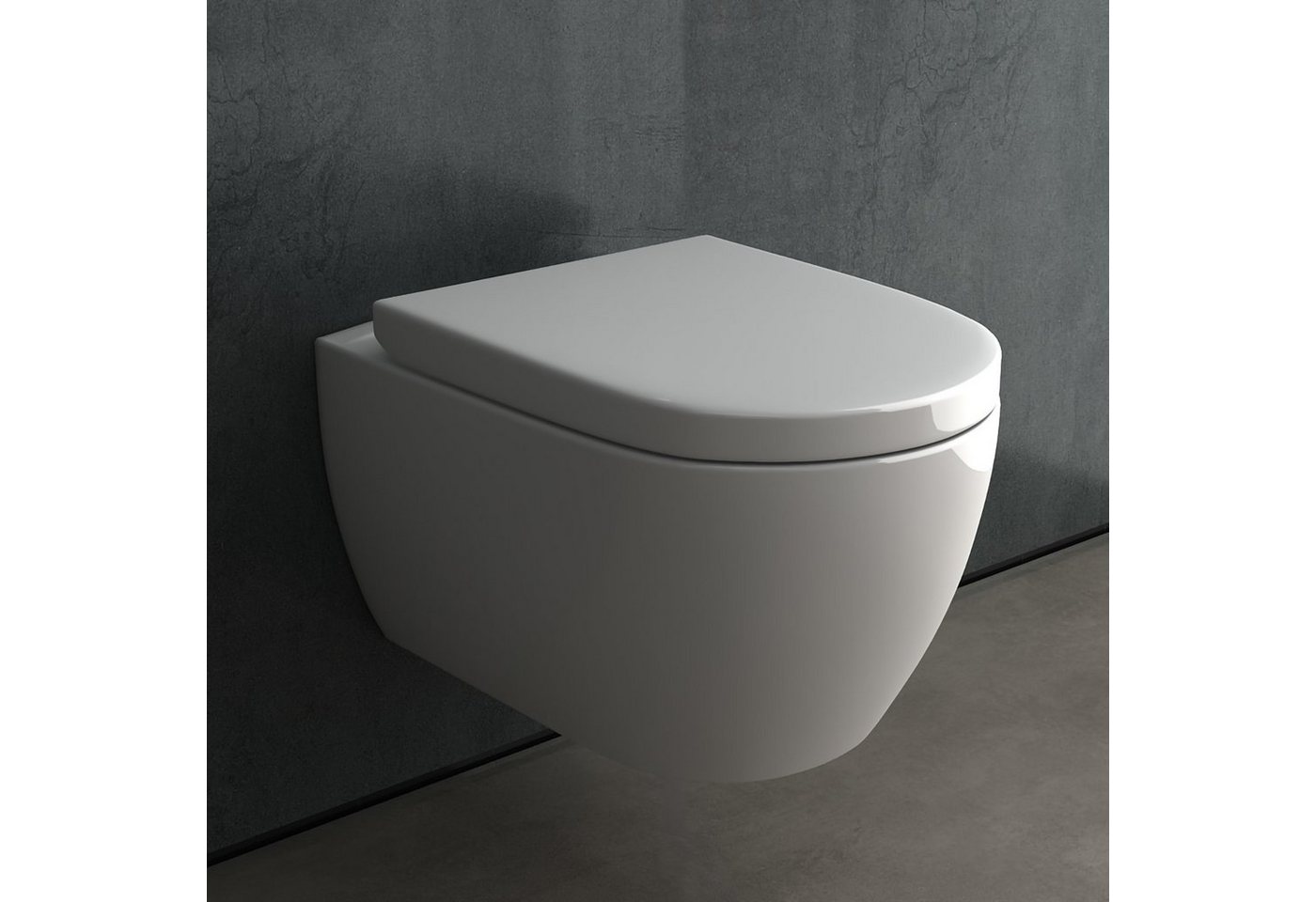 Alpenberger Dusch-WC - Taharet WC - Bidet WC - Hänge WC mit Intimdusche, wandhängend, Abgang waagerecht, Kloschüssel Passend Geberit, Toilette - Wand WC - WC Sitz mit Absenkautomatik Alpenberger Dusch-WC - Taharet WC - Bidet WC - Hänge WC mit Intimdusche, wandhängend, Abgang waagerecht, Kloschüssel Passend Geberit, Toilette - Wand WC - WC Sitz mit Absenkautomatik von Alpenberger