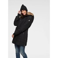 ALPENBLITZ Winterjacke "Bern" mit Kapuze leichter Webstoff, mit abnehmbarer, verstellbarer Kapuze von Alpenblitz