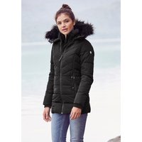 ALPENBLITZ Winterjacke "Pistenglück" mit Kapuze leichtes Webmaterial, sportlicher Stil, figurumspielender Schnitt ALPENBLITZ Winterjacke "Pistenglück" mit Kapuze leichtes Webmaterial, sportlicher Stil, figurumspielender Schnitt von Alpenblitz