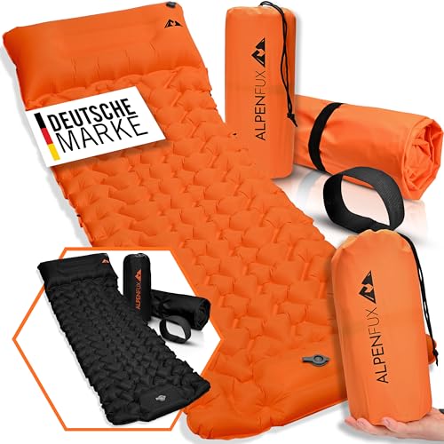 Alpenfux® Isomatte Outdoor Luftmatratze für Camping, Wandern und Zelten | aufblasbar, Ultraleicht und kleines Packmaß von Alpenfux