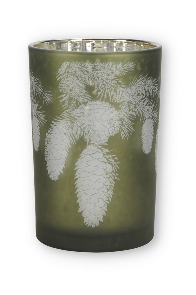 Alpenwahnsinn Tipps Windlicht Windlicht - ZAPFEN - oliv/creme/hellgold von Alpenwahnsinn Tipps