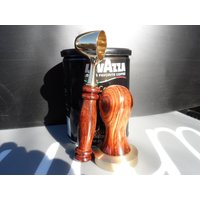 Espresso Set Passgenau Für Ihren Maschinenstampfer Und Kaffeelöffel von AlperWood