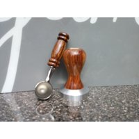 Espresso Set Passgenaue Tamper Und Kaffeeschaufel Espresso Set Passgenaue Tamper Und Kaffeeschaufel von AlperWood