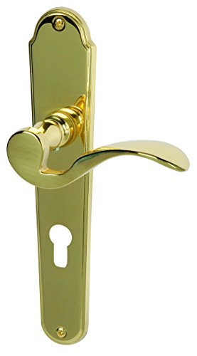 Alpertec 32217003 Panda-LS Messing poliert PZ Drückergarnitur Türdrücker Türbeschläge Neu, für Wohnungseingangstüren beidseitig Drücker Alpertec 32217003 Panda-LS Messing poliert PZ Drückergarnitur Türdrücker Türbeschläge Neu, für Wohnungseingangstüren beidseitig Drücker von Alpertec