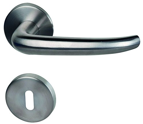 Alpertec 32840503 Edelstahl Barcelona-R für Zimmertüren Drückergarnitur Türdrücker Türbeschläge Neu, edelstahlfarben Alpertec 32840503 Edelstahl Barcelona-R für Zimmertüren Drückergarnitur Türdrücker Türbeschläge Neu, edelstahlfarben von Alpertec