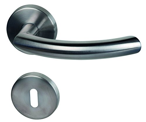 Alpertec 32851633 Edelstahl Jillian-R für Zimmertüren Drückergarnitur Türdrücker Türbeschläge Neu von Alpertec