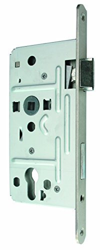Alpertec 36051400 Einsteckschloß für Wohnungseingangstüren Silberfärbig,D55 8/72 mm,DIN LINKS Falz 18 mm … Alpertec 36051400 Einsteckschloß für Wohnungseingangstüren Silberfärbig,D55 8/72 mm,DIN LINKS Falz 18 mm … von Alpertec